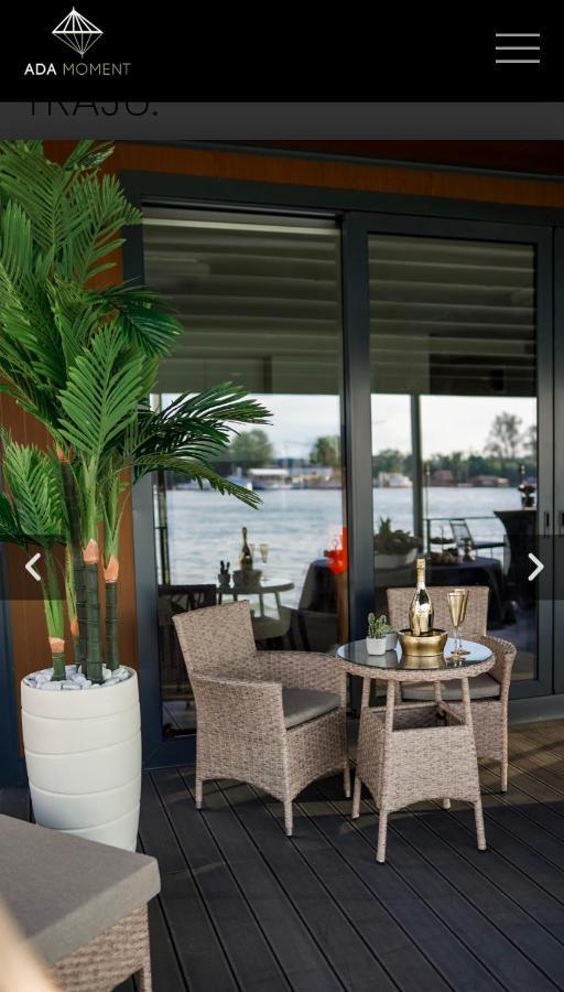 Ada Moment Splav- Kuca Na Reci Beograd- Floating House On Sava River ,Belgrad Exterior foto